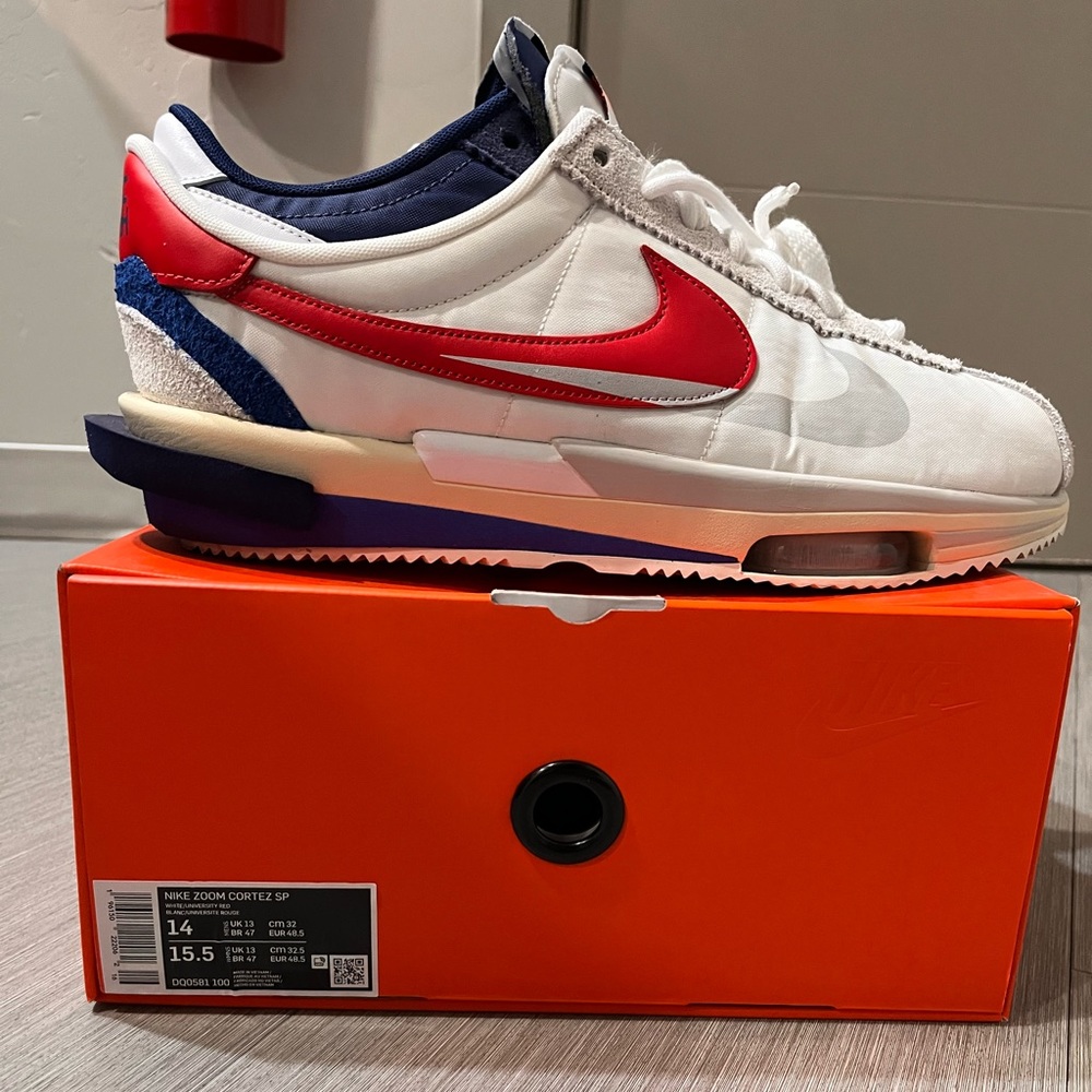 Nike Sacai x Cortez 4.0 - Size 14 - Picture 2 of 5
